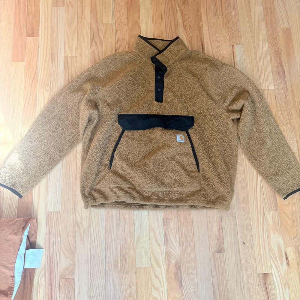 Carhartt Brown Fleece Pullover